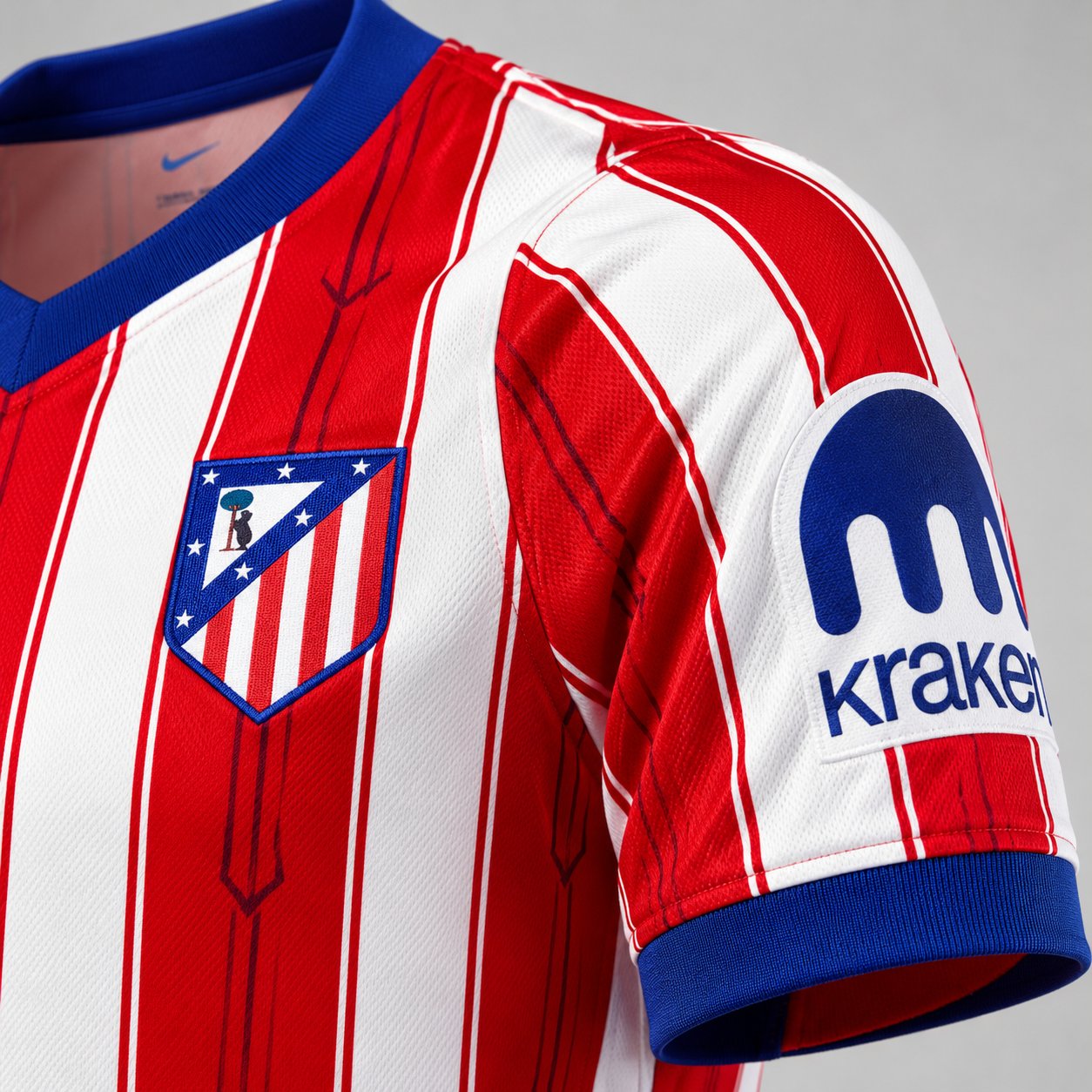 Men's Replica Nike Atletico de Madrid Home Jersey 26/27 - Image 7