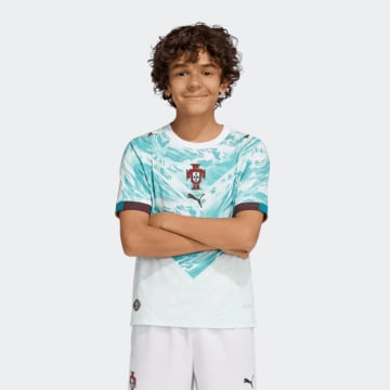 Kids Replica Puma Portugal Away Kit 2026