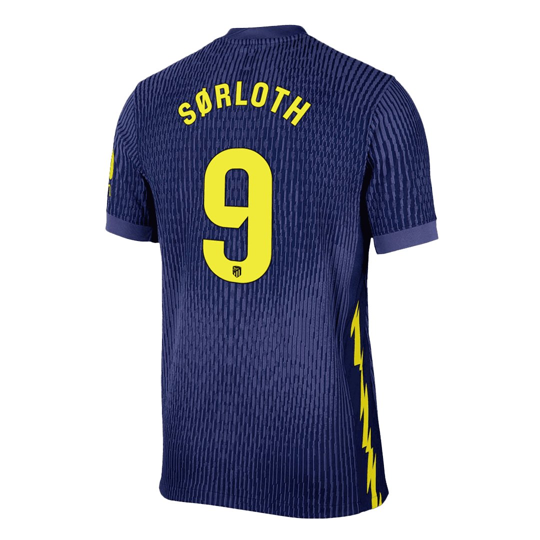Men's Authentic Nike Atletico de Madrid Away Jersey 25/26 SØRLOTH #9 - Image 2