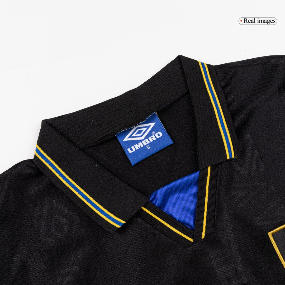 Men's Replica Umbro Manchester United Away Jersey 93/94 - Image 5