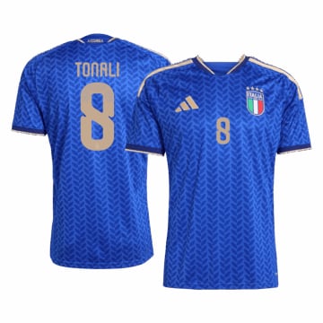Men's Replica adidas Italy Home Jersey 2026 TONALI #8