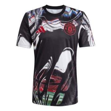Men's Replica adidas Manchester United Pre-Match Training Jersey 25/26