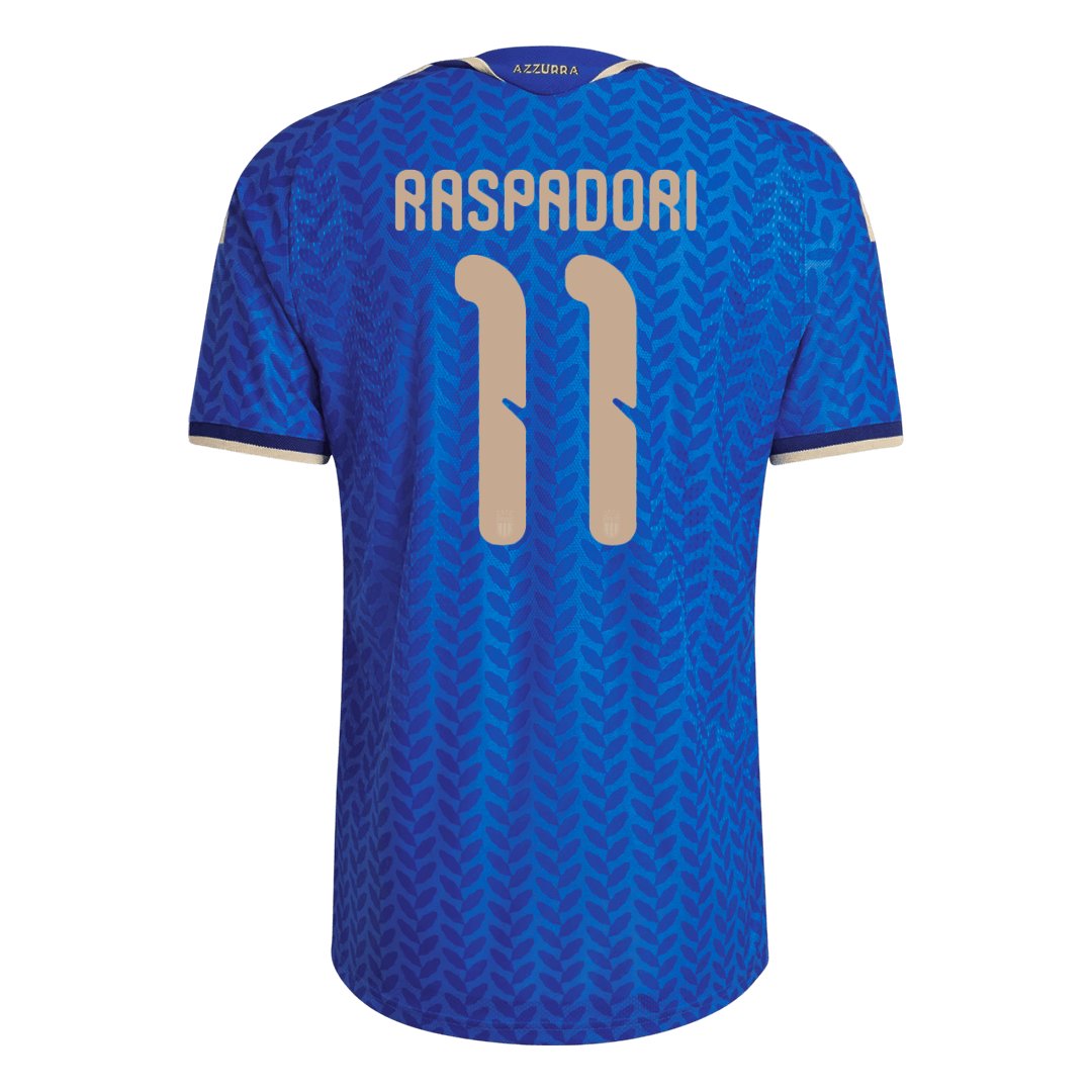 Men's Authentic adidas Italy Home Jersey 2026 RASPADORI #11 - Image 3