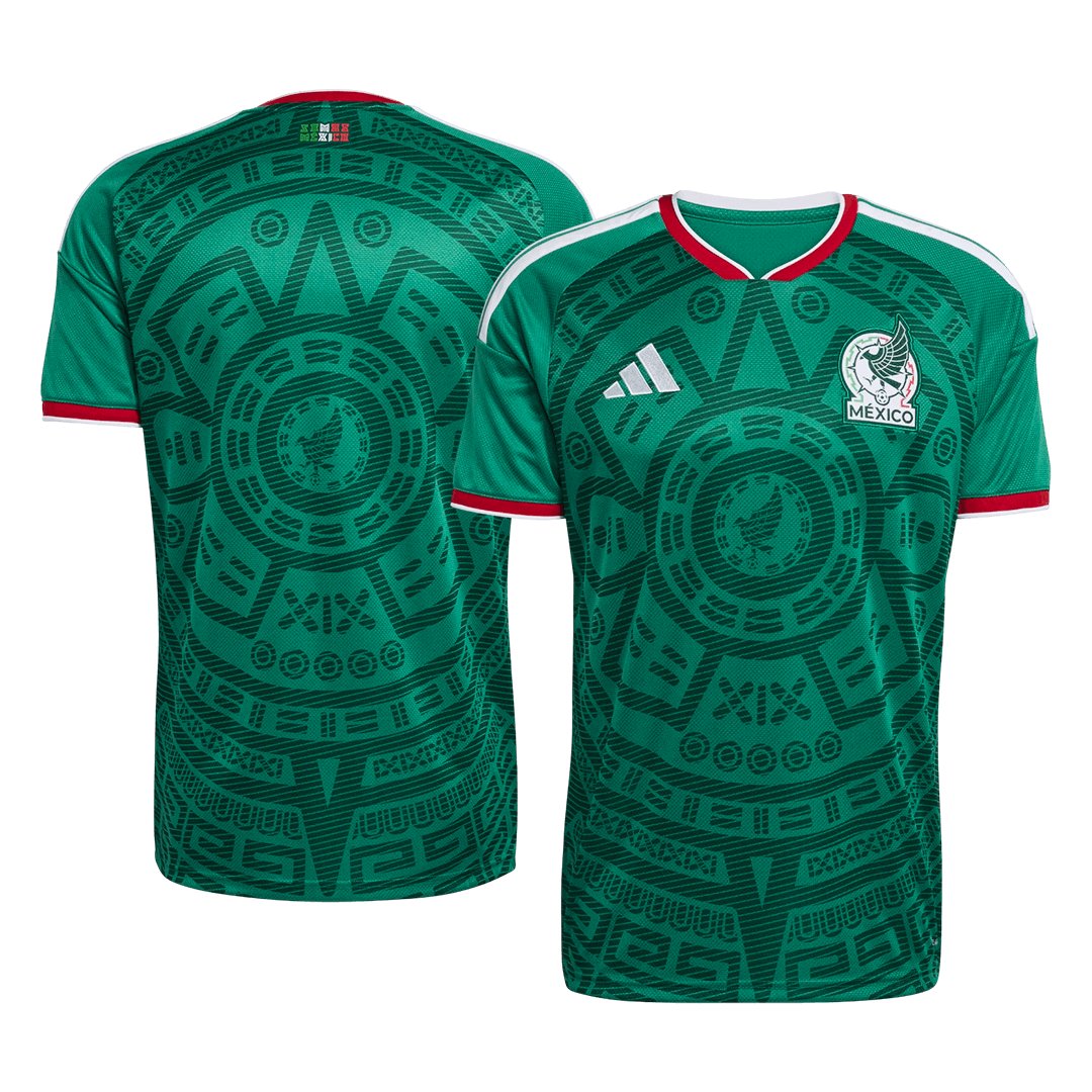 Men's Replica adidas Mexico Home Jersey 2026 - Image 3