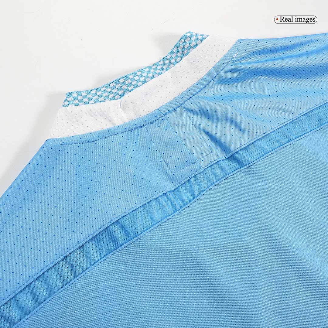 Men's Replica Umbro Manchester City Home Jersey 11/12 - Image 9