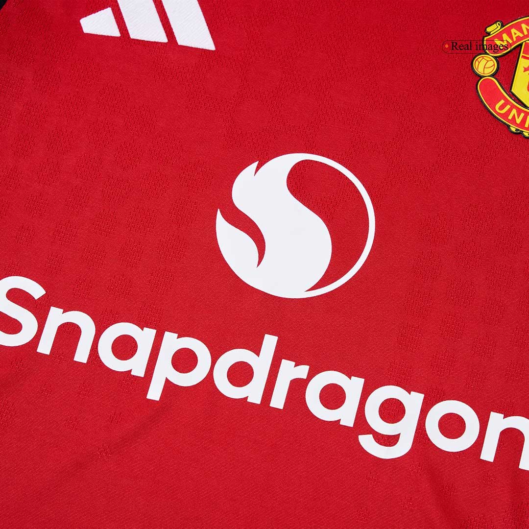 Men's Manchester United Home Jersey Player Version 25/26 - Image 10
