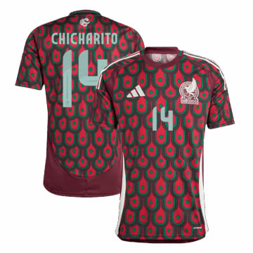 Men's Mexico CHICHARITO #14 Home Jersey 2024
