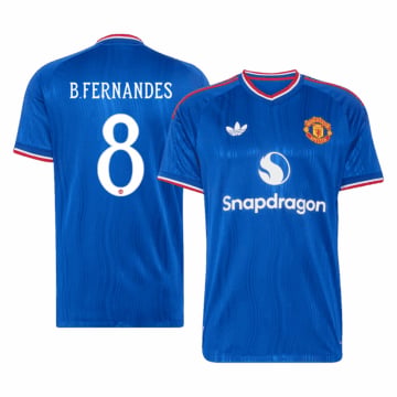 Men's Authentic adidas Manchester United Away Jersey 26/27 B. FERNANDES #8