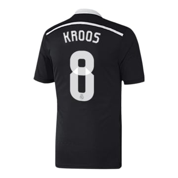 Men's Real Madrid KROOS #8 Third Jersey 14/15