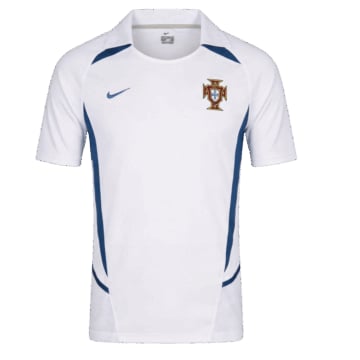 Men's Replica Nike Portugal Away Jersey 2002