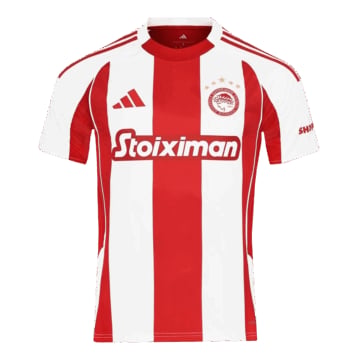 Men's Replica adidas Olympiacos Home Jersey 25/26