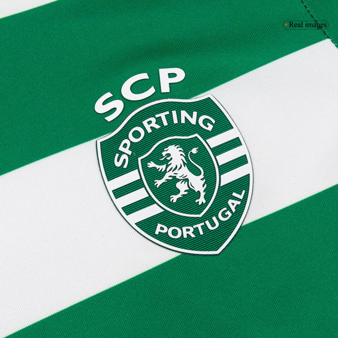 Kid's Sporting Lisbon Home Kit 25/26 - Image 4
