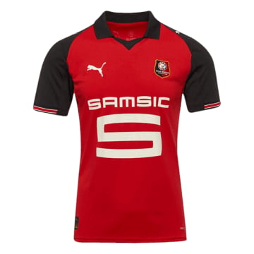 Men's Replica Puma Stade Rennais Home Jersey 25/26
