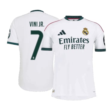 Men's Authentic adidas Real Madrid Home Jersey 26/27 VINI JR. #7