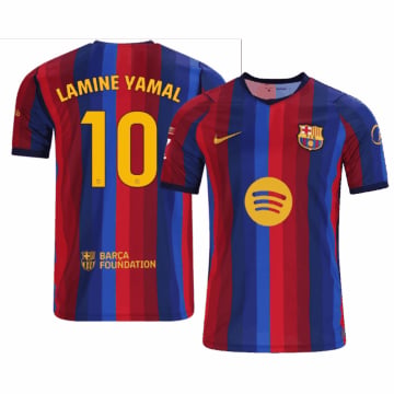 Men's Replica Nike Barcelona Home Jersey 26/27 LAMINE YAMAL #10