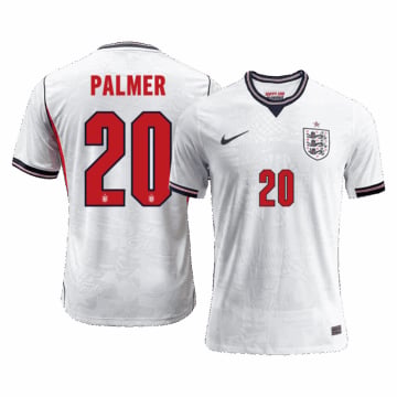 Men's Authentic Nike England Home Jersey 2026 PALMER #20