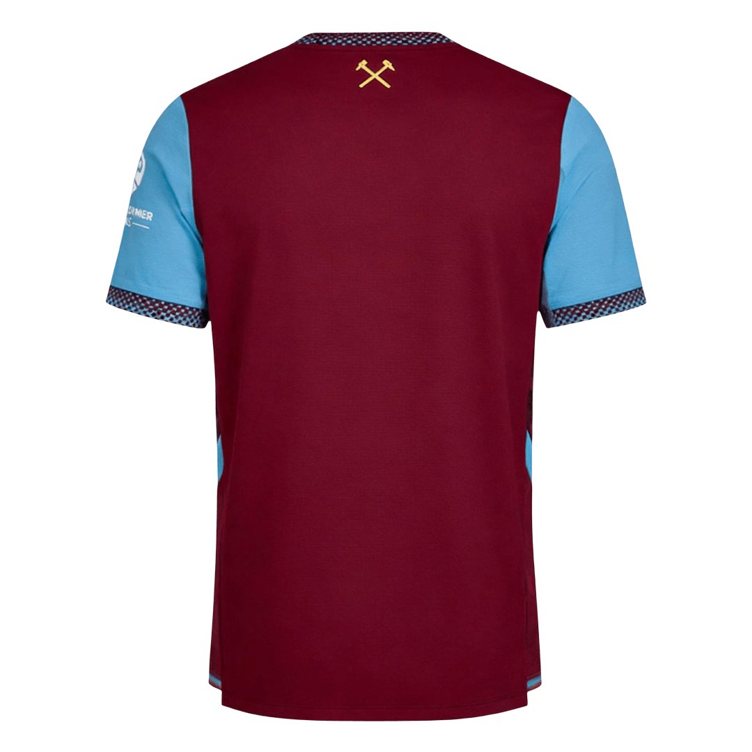 Men's Replica Umbro West Ham United Home Jersey 26/27 - Image 2