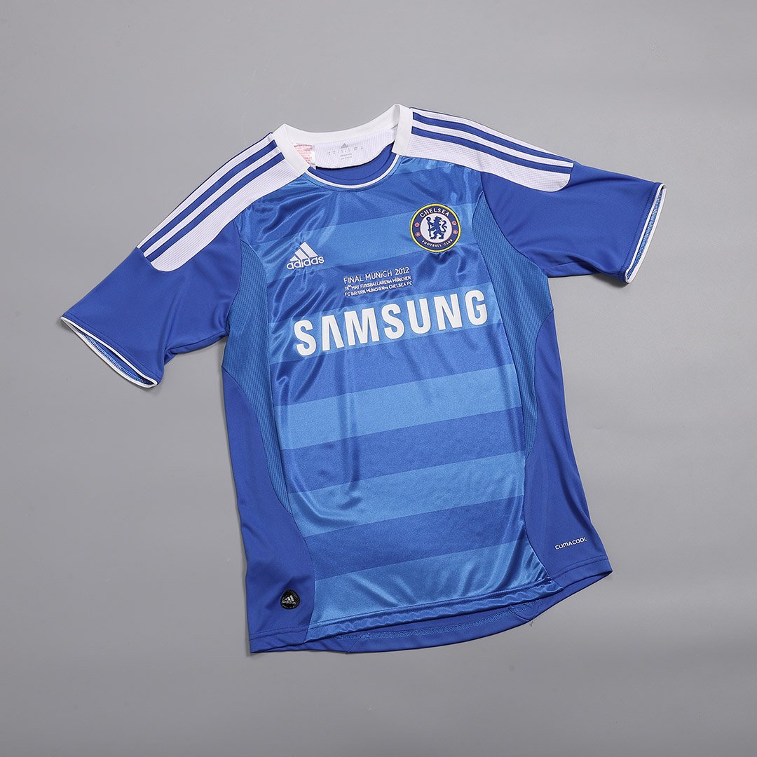 Men's Replica adidas Chelsea FC Home Jersey 11/12 - Image 10