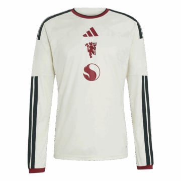 Men's Replica adidas Manchester United Third Long Sleeve Jersey 26/27