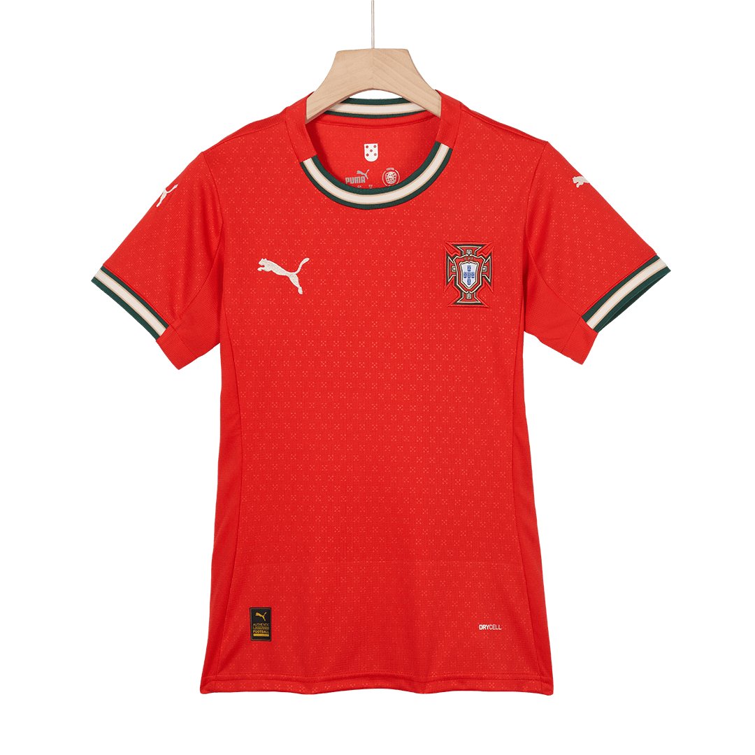 Women's Portugal RONALDO #7 Home Jersey 2025 - Image 5