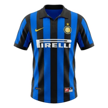 Men's Replica Nike Inter Milan Home Jersey 98/99
