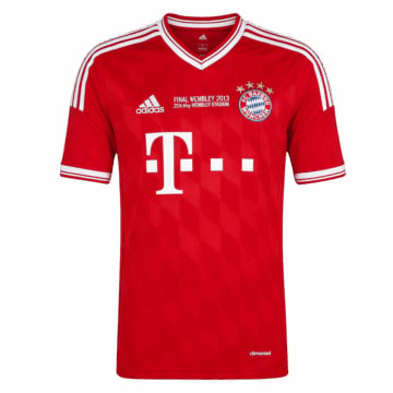 Men's Replica adidas Bayern Munich Home Jersey 13/14