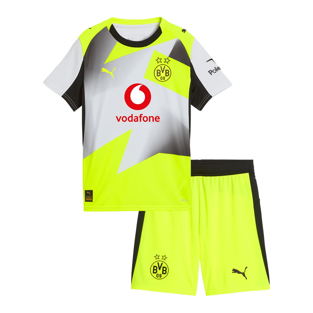 Kid's Borussia Dortmund Away Kit 25/26