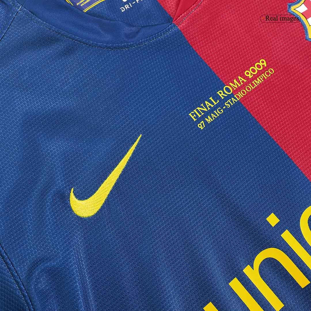 Retro Men's Barcelona Home Jersey 08/09 - Image 8