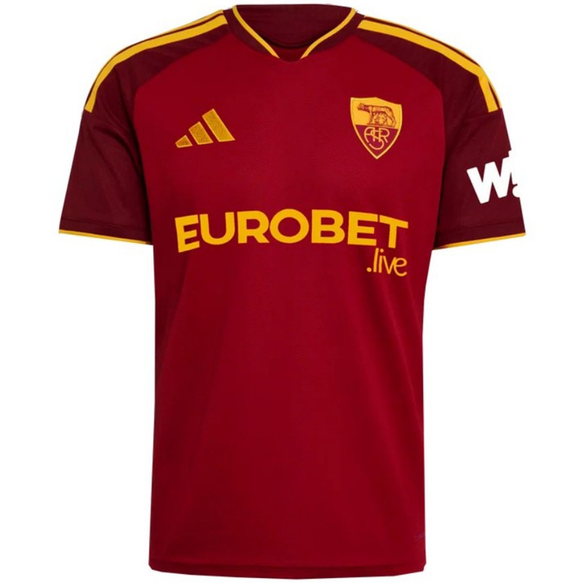 Men's AS Roma Home Jersey 26/27
