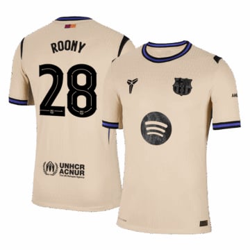 Men's Authentic Nike Barcelona Away Jersey 25/26