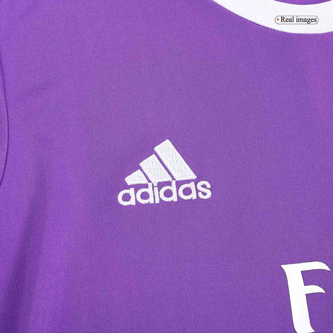 Men's Replica adidas Real Madrid Away Long Sleeve Jersey 16/17 BENZEMA #9 - Image 5