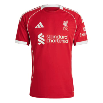 Men's Replica adidas Liverpool Home Jersey 25/26