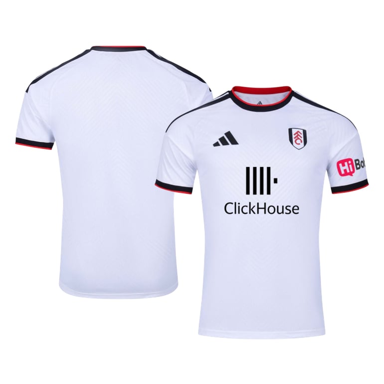 Men's Replica adidas Fulham Home Jersey 26/27 - Image 3