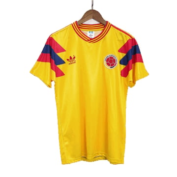 Men's Replica adidas Colombia Home Jersey 1990