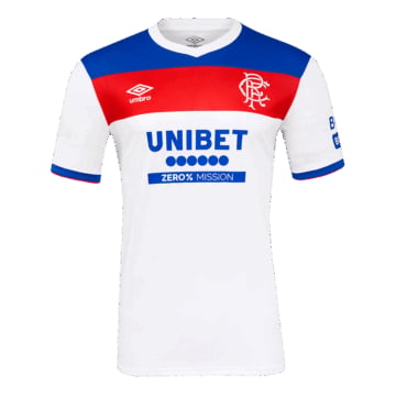Men's Replica Umbro Rangers FC Away Jersey 25/26
