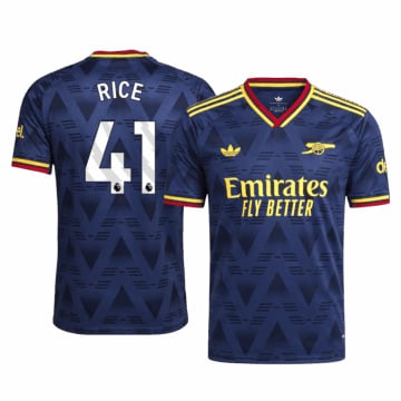 Men's Authentic adidas Arsenal Away Jersey 26/27 RICE #41