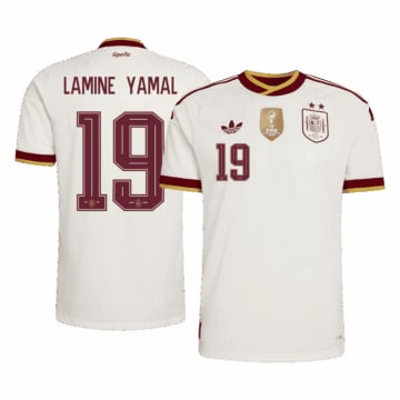 Men's Spain LAMINE YAMAL #19 Champion Player Version Jersey 2026