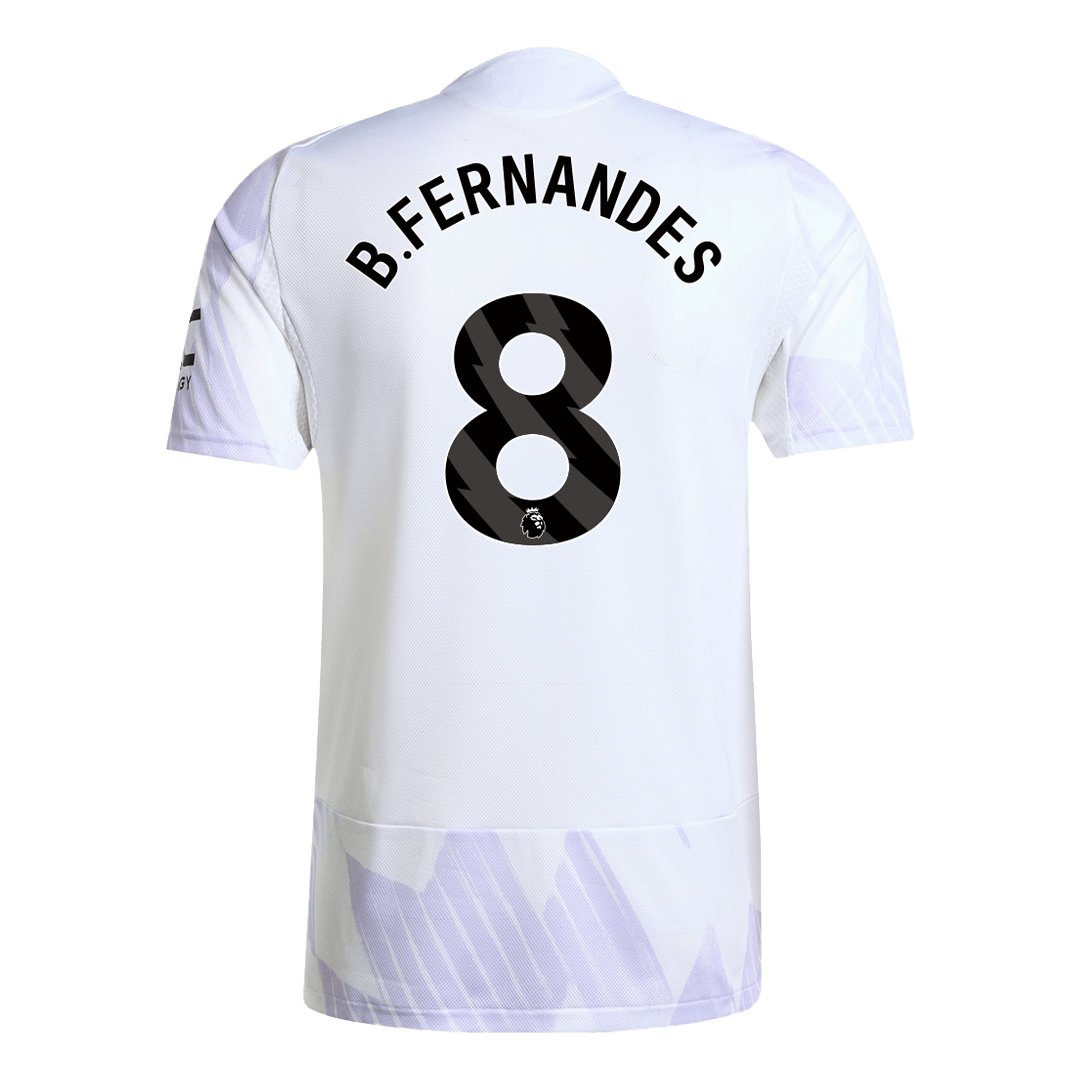 Men's Authentic adidas Manchester United Away Jersey 25/26 B.FERNANDES #8 - Image 3