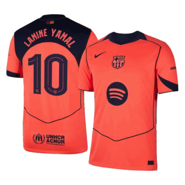 Men's Replica Nike Barcelona Third Jersey 25/26 LAMINE YAMAL #10