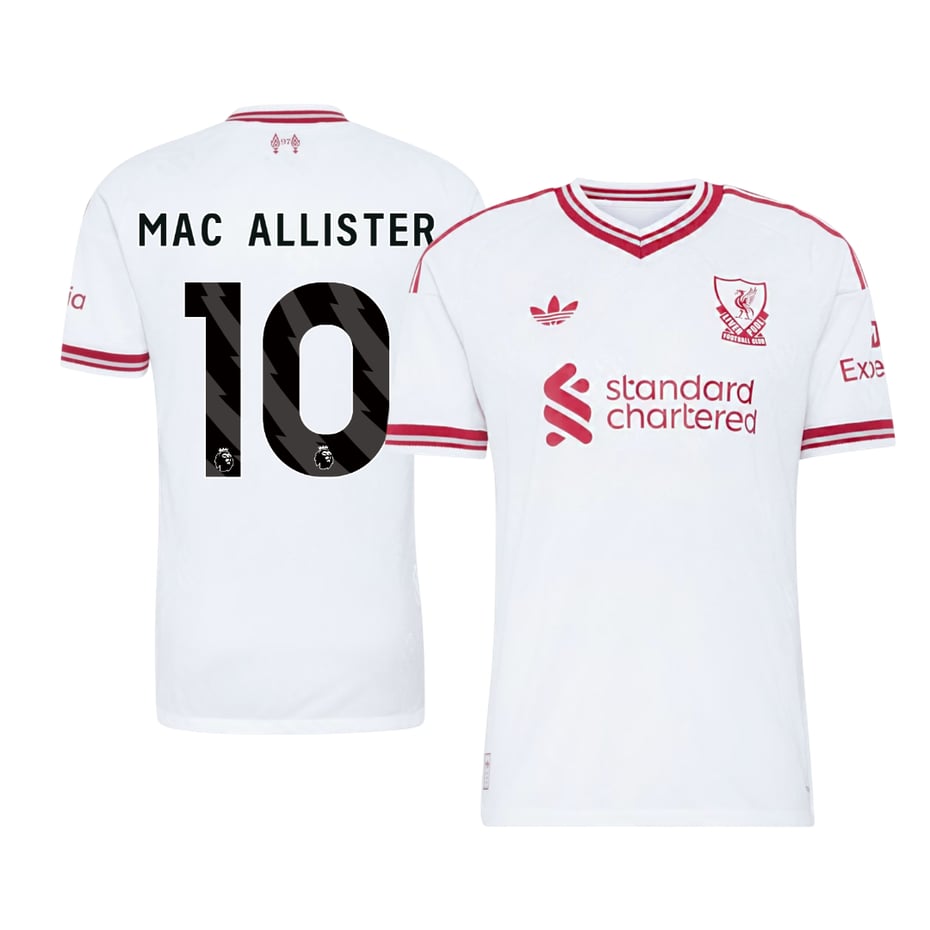 Men's Liverpool MAC ALLISTER #10 Away Player Version Jersey 26/27