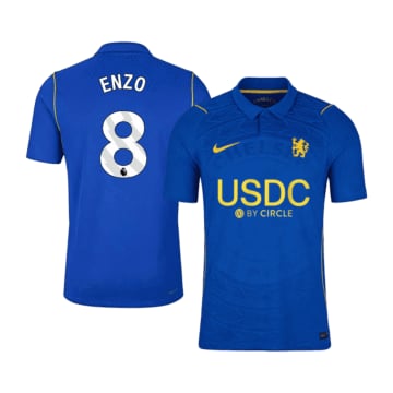 Men's Authentic Nike Chelsea FC Home Jersey 26/27 ENZO #8