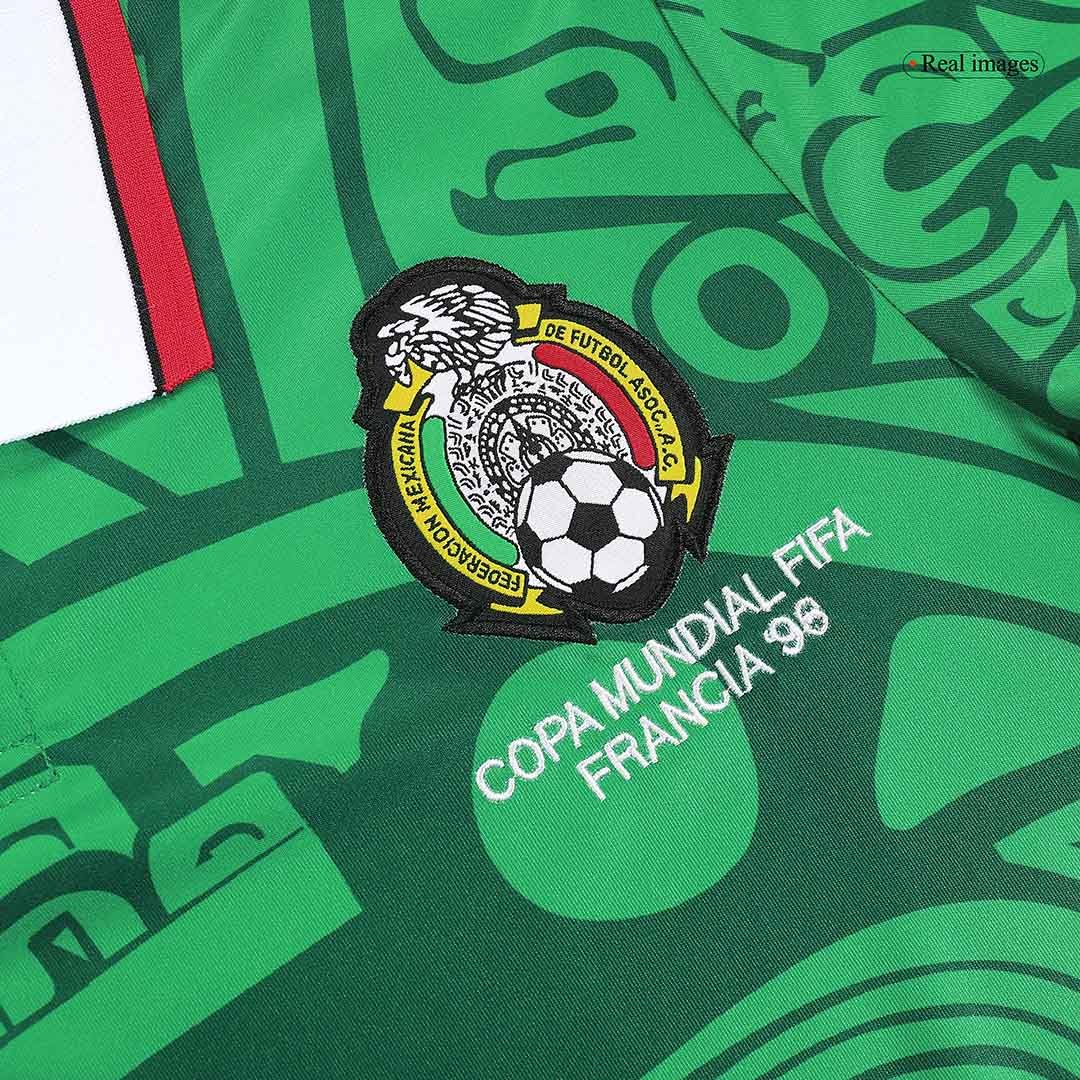 Retro Men's Mexico Home Jersey 1998 - Image 5