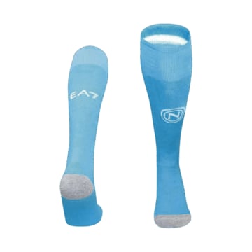 Men's Replica Ea7 Napoli Home Socks 25/26