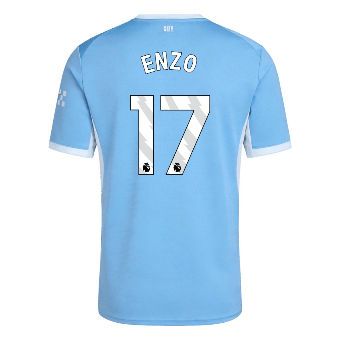 Men's Manchester City ENZO #17 Home Jersey 26/27 - Image 2