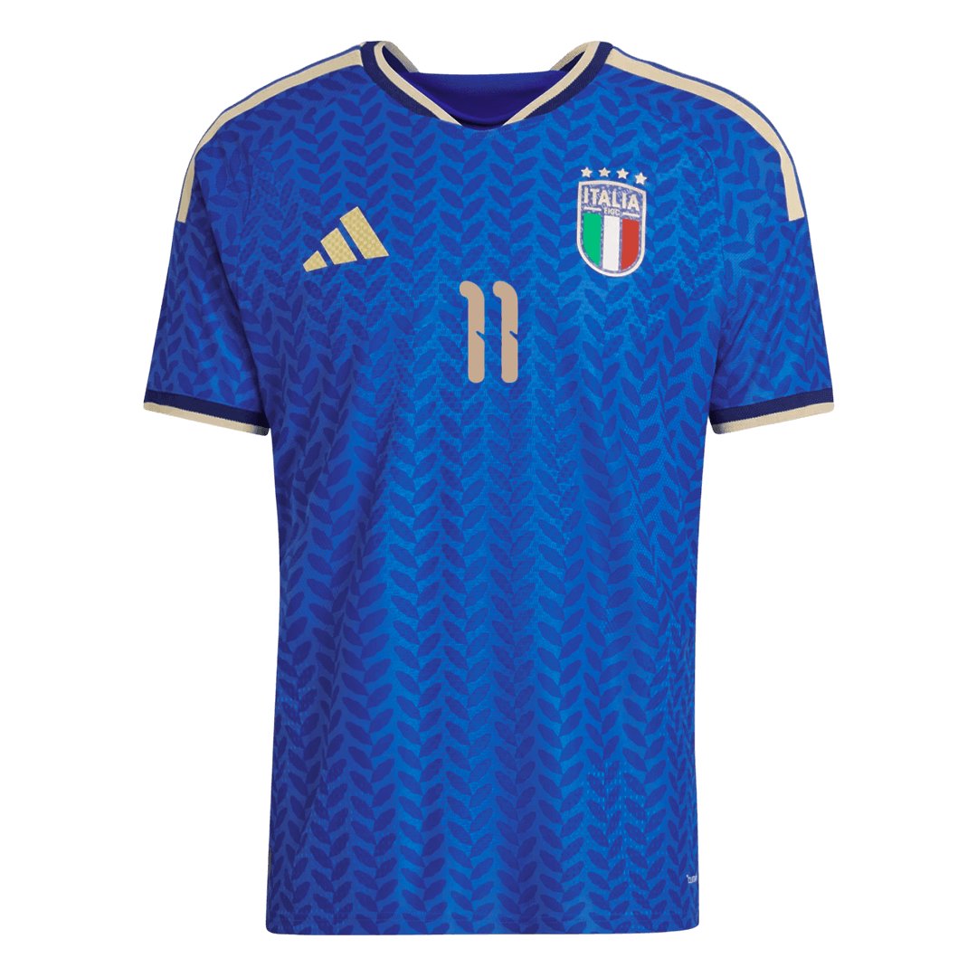Men's Authentic adidas Italy Home Jersey 2026 RASPADORI #11 - Image 2
