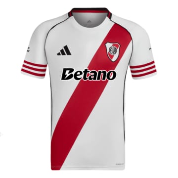 Men's Replica adidas River Plate Home Jersey 25/26
