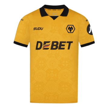 Men's Replica SUDU Wolverhampton Wanderers Home Jersey 25/26